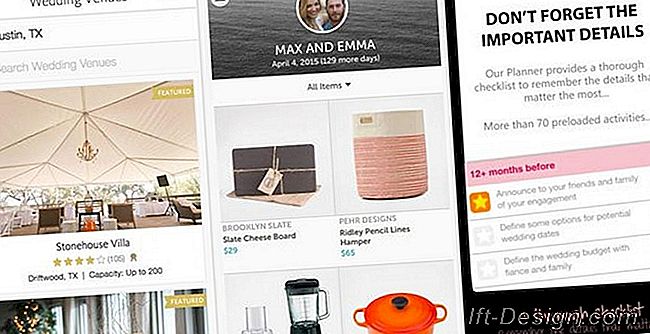 5 Apps, um meine Hochzeit zu organisieren
