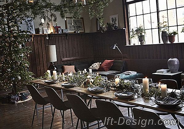 Video deco: et smukt bord til fester til en lav pris