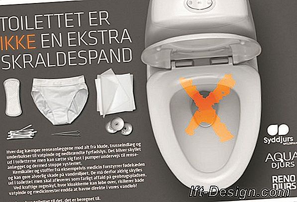 Grøn toilet: brugsanvisning