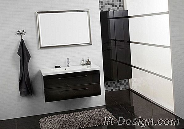 Et badeværelse møbler design og billige
