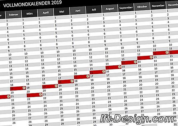 Mondkalender der Gartenarbeit August 2019