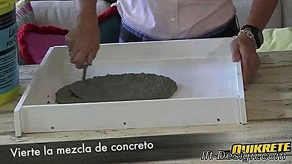 Hacer una encimera de concreto pulido.