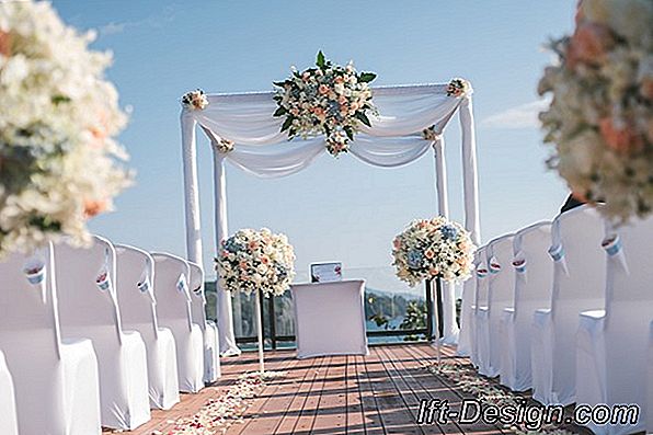 Boda: ¿qué decoración para una ceremonia secular?