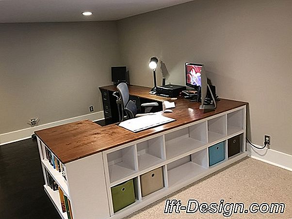 ¿Cómo hacer un escritorio de esquina?