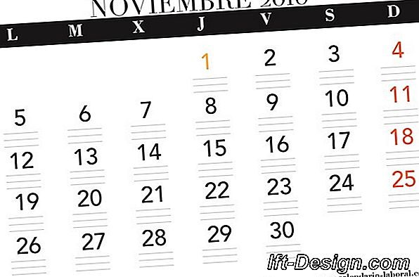 Calendario lunar de jardinería noviembre 2019.