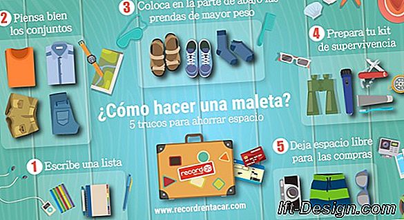 ¿Cómo guardar tu maleta?