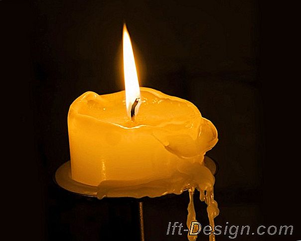 Inusual: un candelabro que se derrite como una vela!