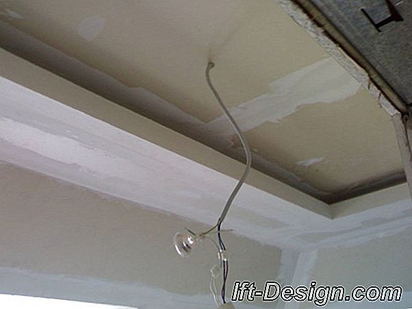 Kako se preokrenuti stropovi vrlo oštećeni?