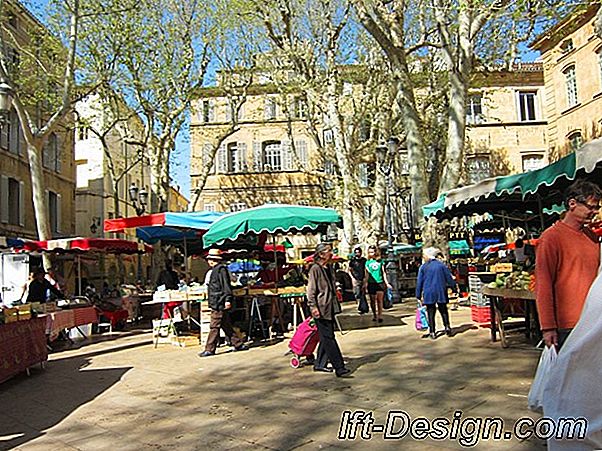 Smjer Aix-en-Provence s provansalskim stilom