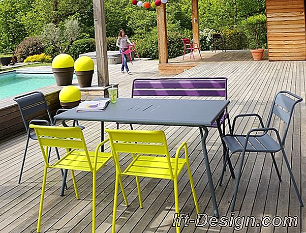 „Fermob“ - spalvinga sodo baldai, kuriais galėsite mėgautis vasara