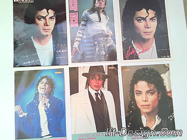 Michael Jackson matricák egy pop dekorációhoz