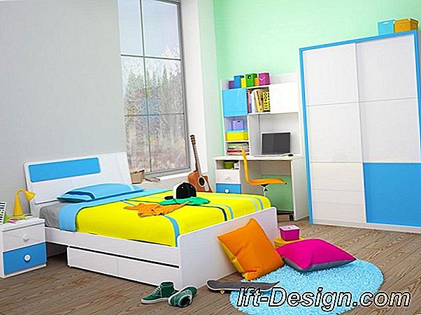 Warna apa yang diberikan untuk kamar anak yang menyenangkan?