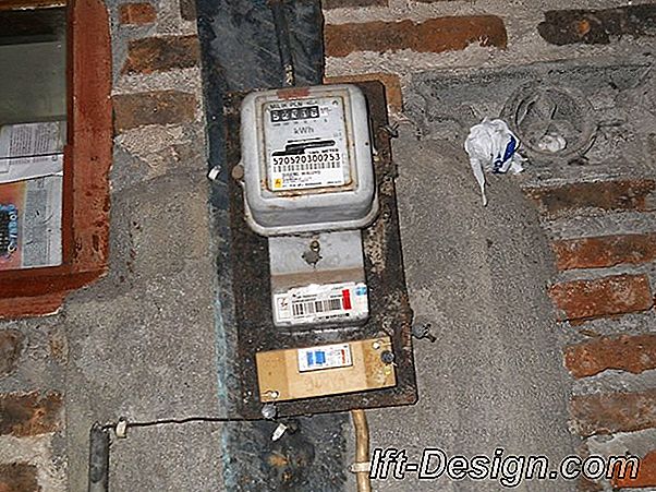 Bagaimana cara menyembunyikan meteran listrik?