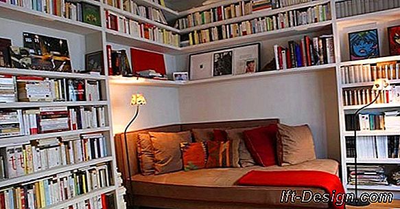 Buat perpustakaan di ruangan kecil