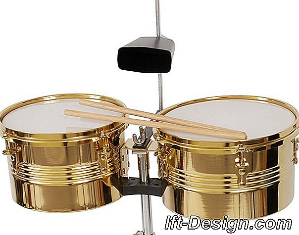 Timbale terukir