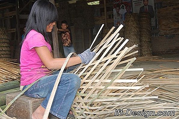 12 Keranjang dan keranjang bambu