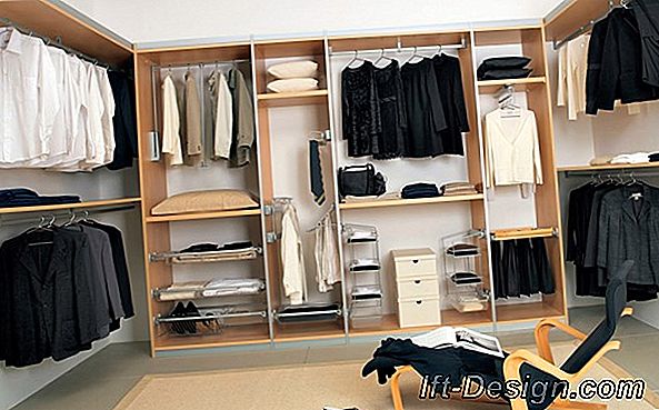 4 Alternatif untuk ruang ganti untuk menyimpan pakaian