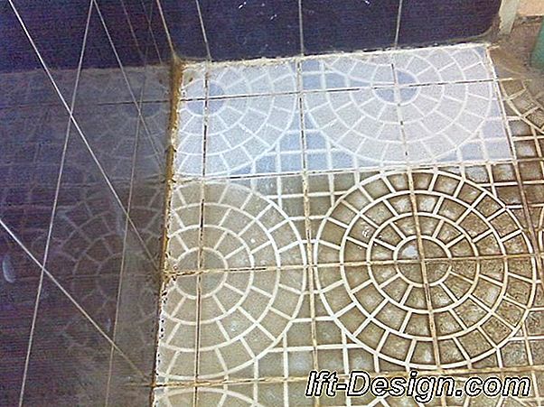 Kami mengadopsi: ubin semen di kamar mandi