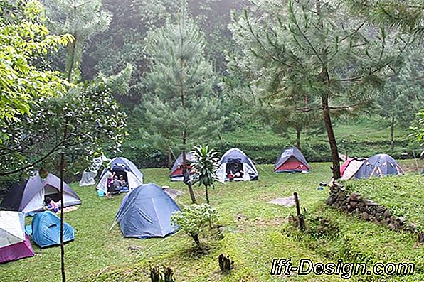 Tenda yang tidak biasa untuk pergi berkemah deco