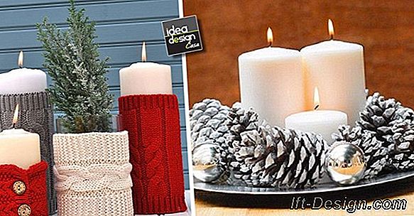 7 Idee per la decorazione di Natale con le candele