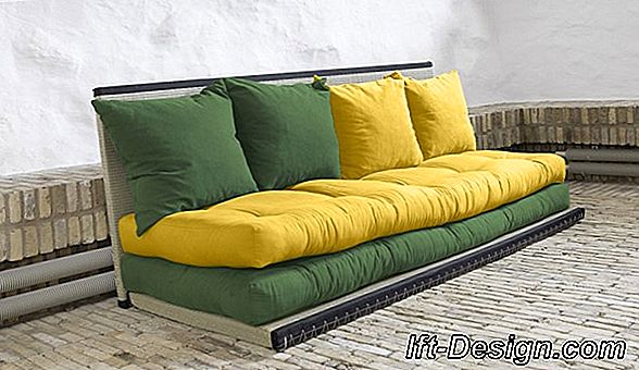 Un letto futon per un arredamento zen nella stanza