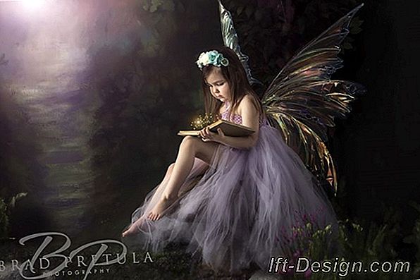 Fairy atmosfēra mazajām meitenēm