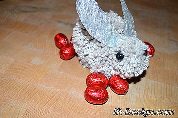 DIY-kinderen: een klein gearticuleerd konijn maken