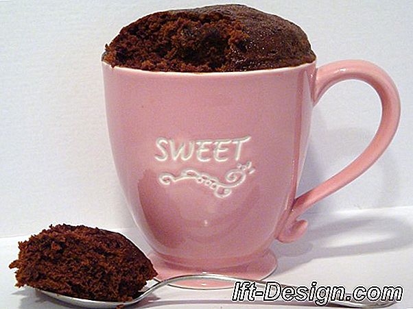 Receita: a caneca de bolo de chocolate para o Dia das Mães