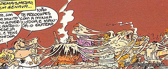 Asterix e Obelix se convidam na decoração de pequenos