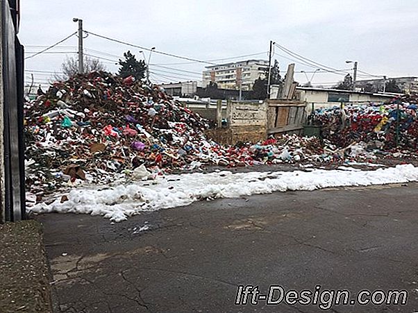 Unde să pună gunoiul în bucătăria lui?