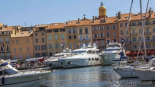 Saint-Tropez'in teraslarını büyüt