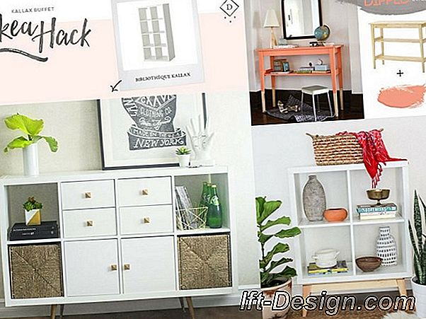 Ikea Hacks: 4 ý tưởng để tùy chỉnh kệ Billy của bạn