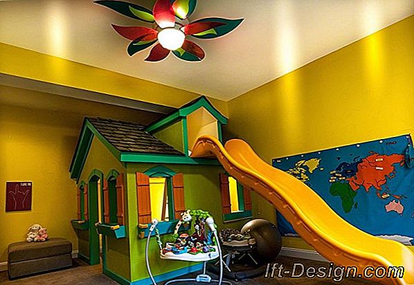 Phòng trẻ em: một cái giường, một số chức năng