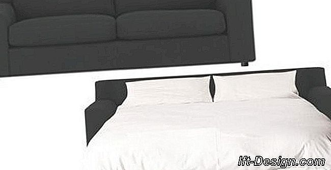 Az átalakítható kanapé egy praktikus nappali számára