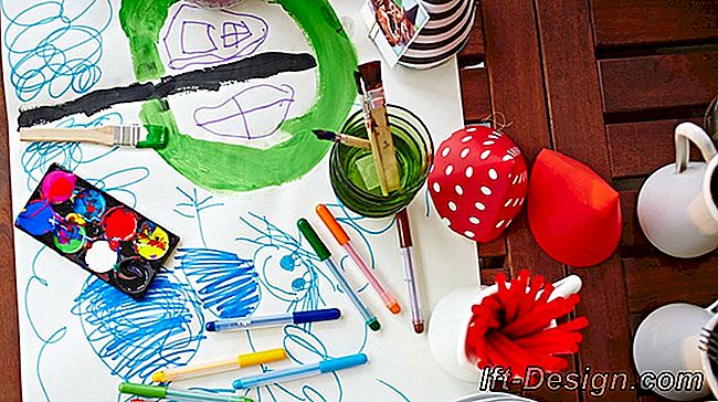 Penyimpanan kreatif di kamar anak-anak: kreatif