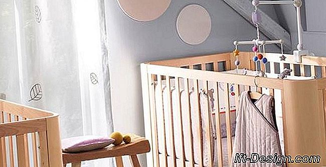 İskandinavlardan ilham alan bir bebek odası