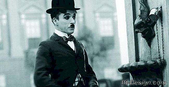 E o estilo de Charlie Chaplin inspirou a decoração!